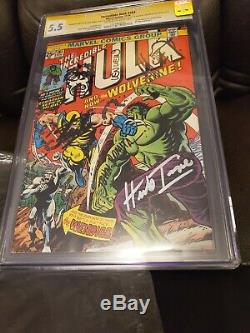 Hulk 181 CGC Signed Stan Lee, Herb Trimpe, Len Wein, John Romita with 2 sketches