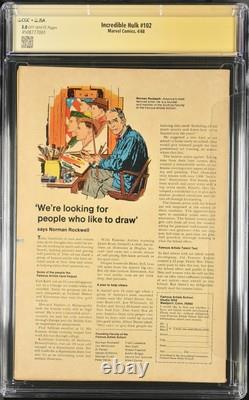 Incredible Hulk 102 CGC x JSA 5.0 SS STAN LEE