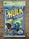 Incredible Hulk #182 CBCS NOT CGC 8.0 1974 Signed Stan Lee Herb Trimpe