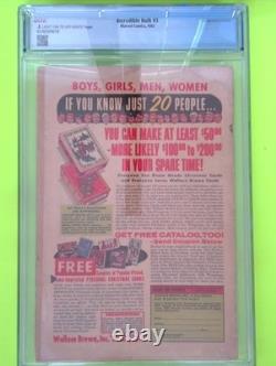 Incredible Hulk #3 Vol. 1 1962 Marvel Comics 1st App CGC 0.5 Comic Book ST15-64