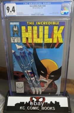 Incredible Hulk 340 CGC 9.4 White Pages