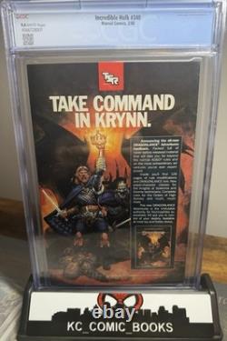 Incredible Hulk 340 CGC 9.4 White Pages