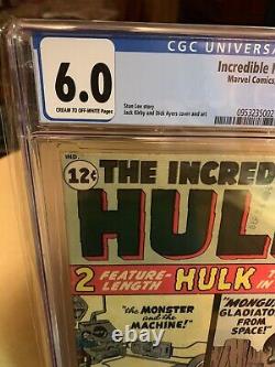 Incredible Hulk 4 CGC 6.0