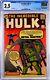 Incredible Hulk #6, CGC 2.5, original owner, 1963