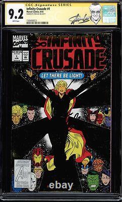 Infinity Crusade #1 Cgc 9.2 Ss Stan Lee New Stan Lee Label Cgc #1508498023