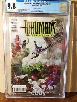 Inhumans Once & Future Kings Cgc 9.8 11/2017 Marvel Stan Lee Box Sketch Variant