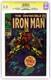 Iron Man #1 CGC 5.0 SS Stan Lee 1968 1235639003