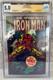 Iron Man #1 CGC 5.0 Stan Lee 1968 Signed By Stan Lee