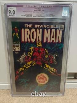 Iron Man 1 CGC Restored 9.0