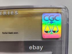 Iron Man #1 CGC SS 9.8 Stan Lee Signed Blank Sketch Variant Marvel Gillen Story