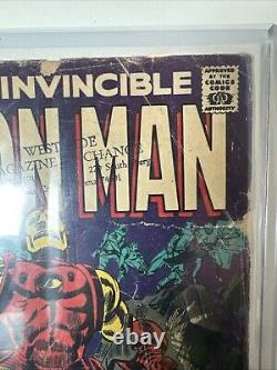 Iron Man #1 Raw Off White Origin Retold! Stan Lee! Marvel 1968