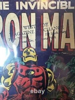 Iron Man #1 Raw Off White Origin Retold! Stan Lee! Marvel 1968