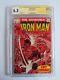 Iron Man 13 CGC 6.5 SS Signed by Stan Lee Controller Nick Fury 1969