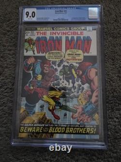 Iron Man #55 (Marvel Comics February 1973) CGC 9.0