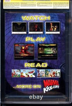 Iron Man Magazine #1 (2010) CGC 9.0 - White pages Signed (SS) by Stan Lee