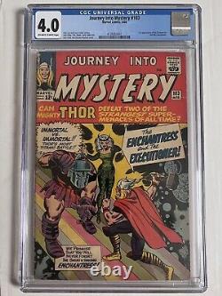 JOURNEY INTO MYSTERY #103 (1964) CGC 4.0 1st App. Of Enchantress & Executioner