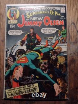 Jimmy Olsen 134 Signed By Neal Adams