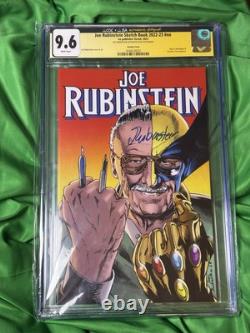 Joe Rubinstein Sketch book CGC 9.6 SS sold out! Stan Lee/Wolverine RARE