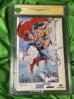 Joe Rubinstein Sketch book CGC 9.6 SS sold out! Stan Lee/Wolverine RARE