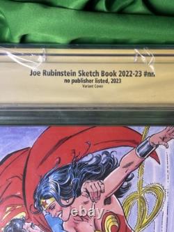 Joe Rubinstein Sketch book CGC 9.6 SS sold out! Stan Lee/Wolverine RARE