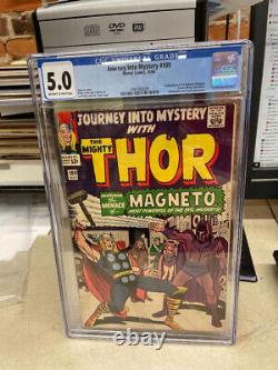 Journey Into Mystery #109 CGC 5.0 Magneto Cover STAN LEE MCU