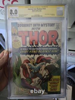 Journey Into Mystery 110 Signed By Stan Lee
