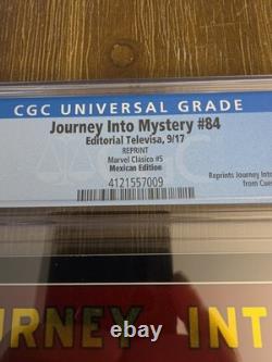 Journey Into Mystery #84 CGC 9 Thor, Mexican Edition Reprint /17