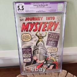 Journey Into Mystery #85 1964 CGC 5.5 Restored 1st Loki
