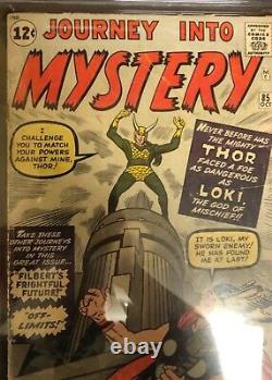 Journey Into Mystery 85 CGC 2.5. 1st appearance of Loki, Asgard and Odin. Thor