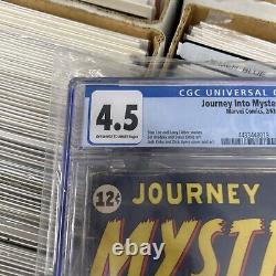 Journey Into Mystery #89 CGC 4.5 Key Issue Origin Of Thor Retold 1962 Stan Lee