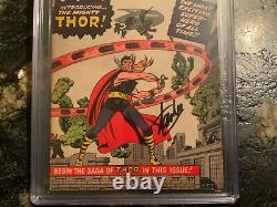 Journey into Mystery #83 CGC 5.0 1ST APP OF THOR 1962 Signed by Stan Lee
