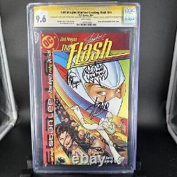 Just Imagine Stan Lee Creating Flash CGC 9.6 SS? 5xSigned & Sketched? Stan Lee