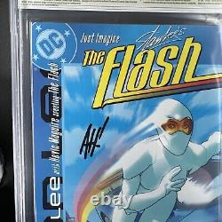 Just Imagine Stan Lee Creating Flash CGC 9.6 SS? 5xSigned & Sketched? Stan Lee