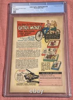Linda Carter, Student Nurse #8 CGC 4.5, Stan Lee, Rate, Marvel Comics 1962