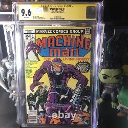 Machine Man #1 CGC 9.6 Signed By Stan Lee