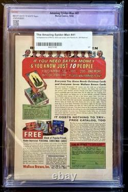 Major Key (1966) Amazing Spider-man 41 (1st App Rhino) Stan Lee (cgc 4.5)