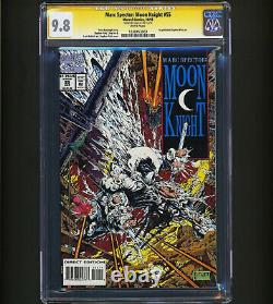 Marc Spector Moon Knight #55 CGC 9.8 SS Stan Lee 1ST PLATT ART Marvel RARE KEY
