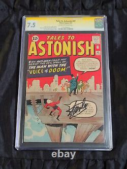 Marvel 1963 Tales to Astonish #42 CGC 7.5 Very Fine- Stan Lee SIGNED