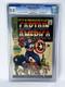 Marvel 1968 CAPTAIN AMERICA # 100 CGC 8.0 OWW His First Book / Black Panther