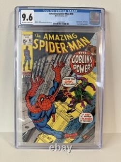 Marvel 1971 Amazing Spider-Man 98 CGC 9.6 Drug Story. Green Goblin