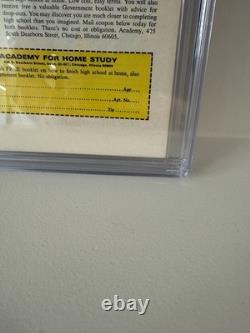 Marvel 1971 Amazing Spider-Man 98 CGC 9.6 Drug Story. Green Goblin