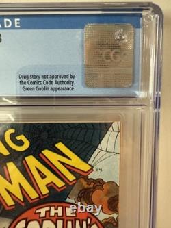 Marvel 1971 Amazing Spider-Man 98 CGC 9.6 Drug Story. Green Goblin
