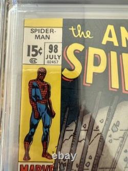 Marvel 1971 Amazing Spider-Man 98 CGC 9.6 Drug Story. Green Goblin