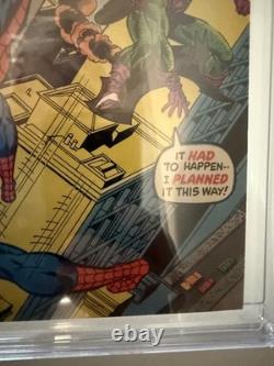 Marvel 1971 Amazing Spider-Man 98 CGC 9.6 Drug Story. Green Goblin