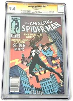 Marvel 1984 AMAZING SPIDER-MAN #252 CGC 9.4 NM Signature Series Signed Stan Lee