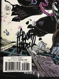 Marvel 2017 Venom #150 Kubert Variant Cover CGC 9.8 KUBERT & STAN LEE SIGNED