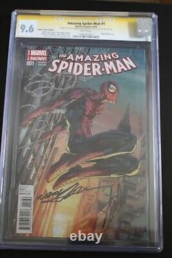 Marvel AMAZING SPIDER-MAN #1 STAN LEE & Neal Adams signed