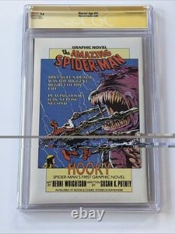 Marvel Age #41 (August 1986) CGC SS 9.6 (NM+) Photo Cover (Signed by Stan Lee)