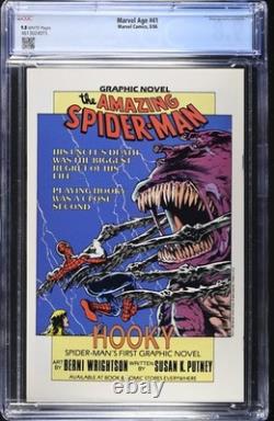 Marvel Age #41 CGC NM/M 9.8 White Pages Stan Lee Photo Cover! Marvel 1986