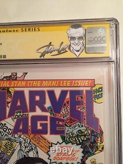 Marvel Age 41 Cgc 9.8 Signed By Stan Lee